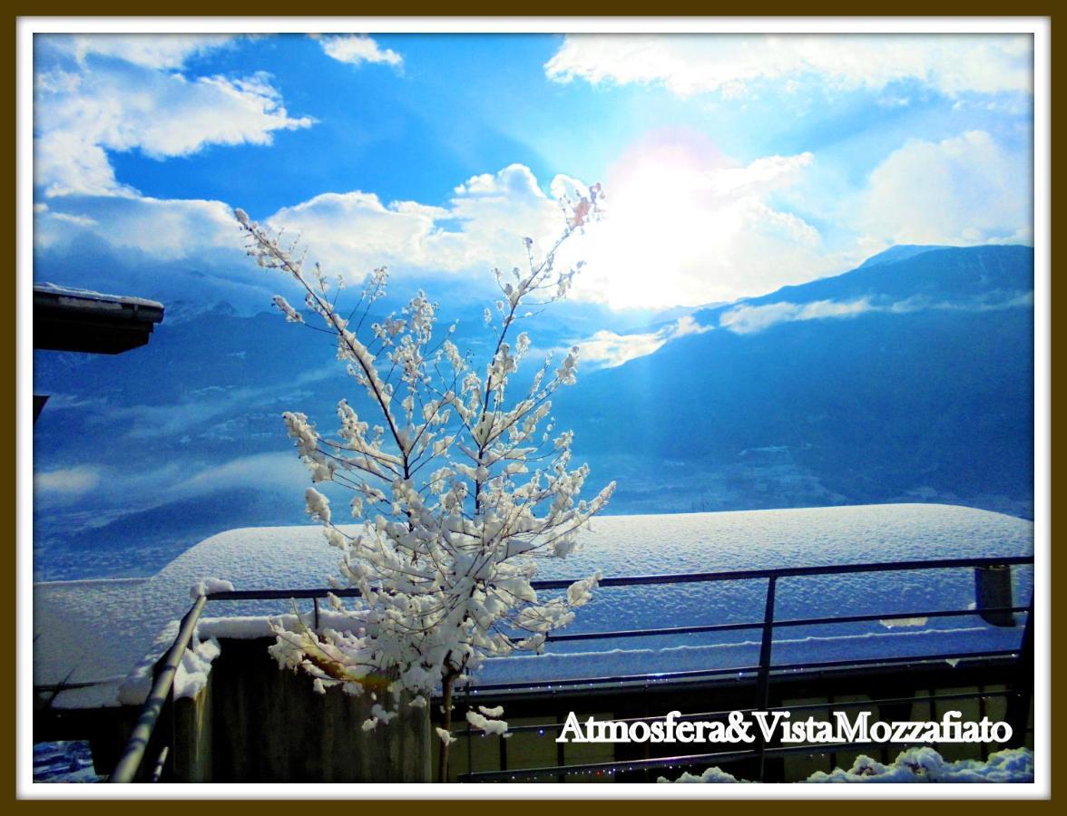 Atmosfera E Vista Mozzafiato Chalets Aosta Buitenkant foto