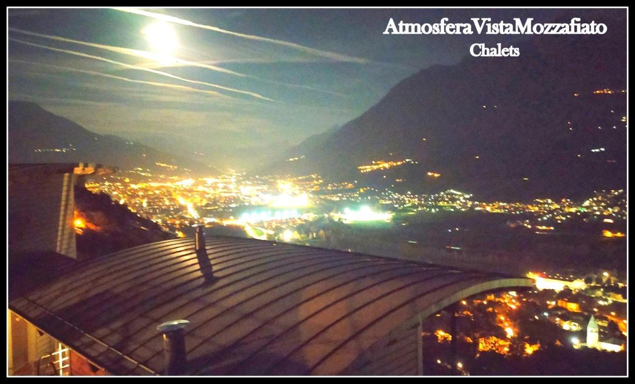Atmosfera E Vista Mozzafiato Chalets Aosta Buitenkant foto