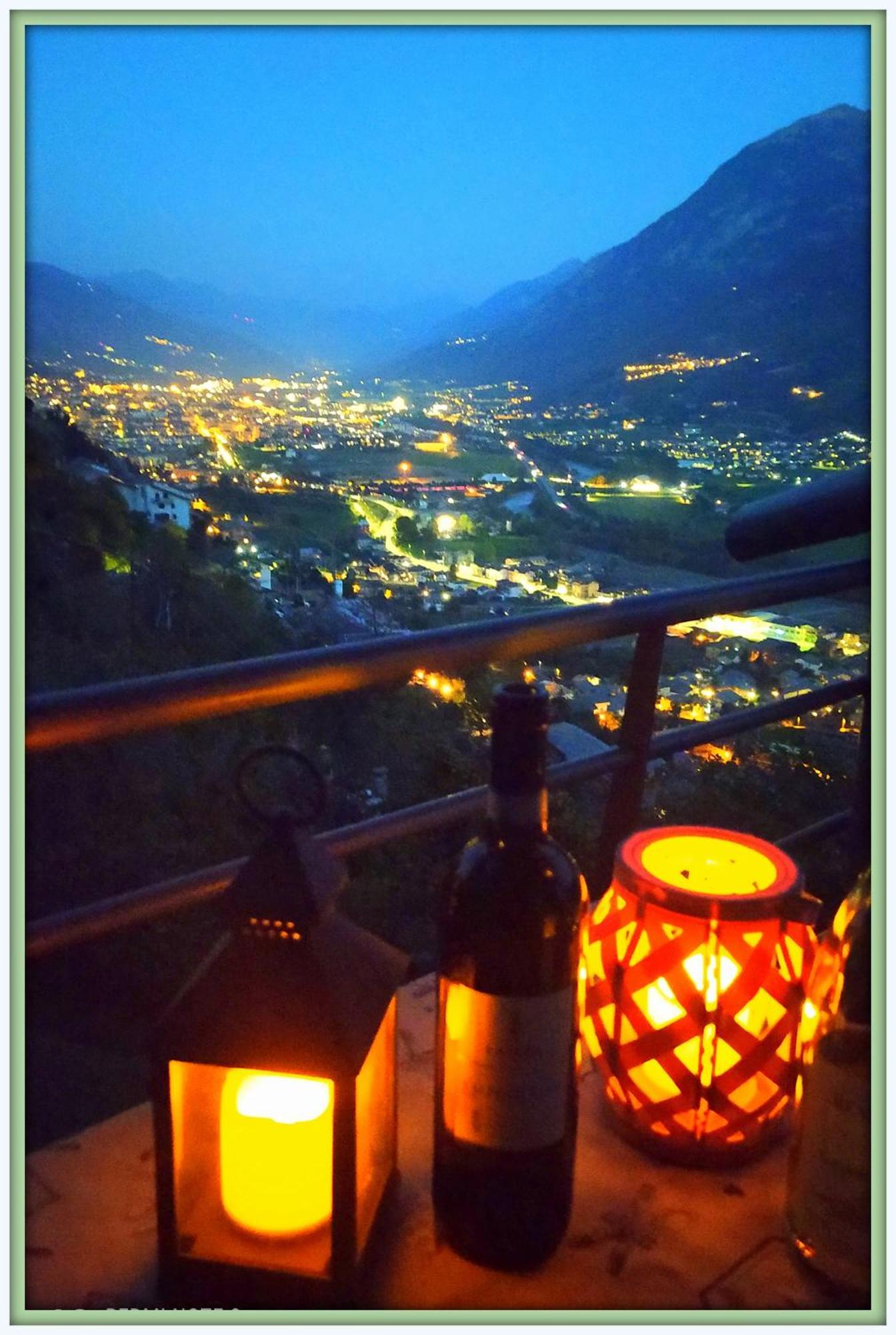 Atmosfera E Vista Mozzafiato Chalets Aosta Buitenkant foto